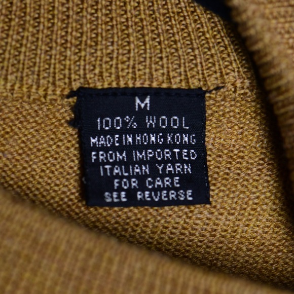 Metropolitan View Mustard Yellow Mock Neck - Picture 4 of 9